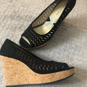 Adrienne Vittadini Cork Summer Wedge
